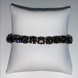 Black Cubic Zirconia tennis bracelet